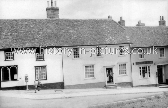Mrs Lindsell at 18 Watling St, Thaxted, Essex. c.1940's